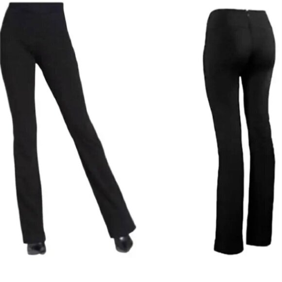 CAbi  Style 197R Knit Ponte Stretch Trouser Pant Sz 4 Black #309D - Picture 1 of 10